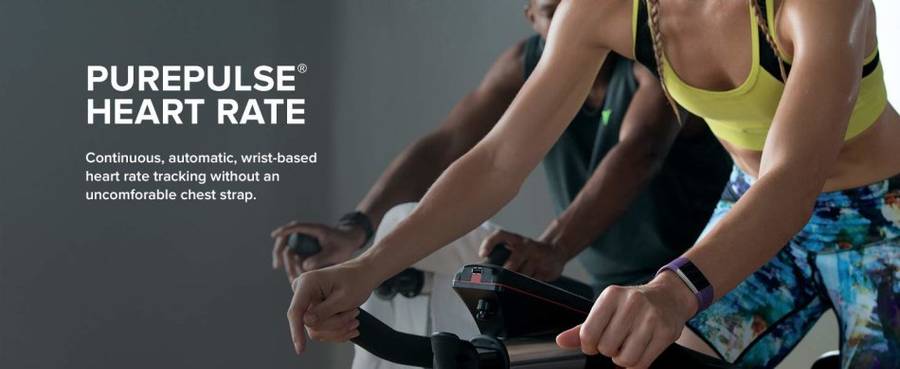 Fitbit Charge 2 Activity Tracker + Heart Rate (Black)