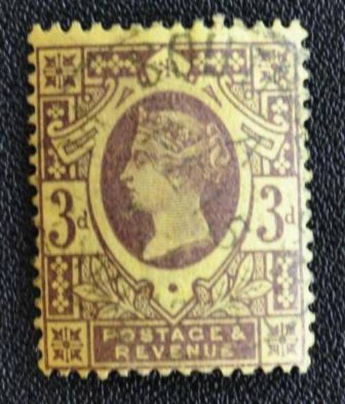 GREAT BRITAIN 1887 - QUEEN VICTORIA 3p