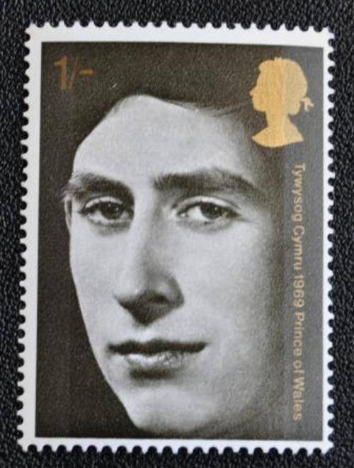 GREAT BRITAIN 1969 - 1s PRINCE OF WALES SINGLE MINT STAMP