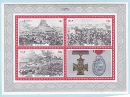 South Africa  New Souvenir Sheet (Zulu War)