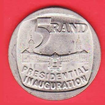 S.A. Presidential Inauguration R5 Coin