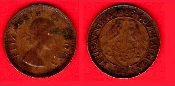 South Africa ¼Penny 1956