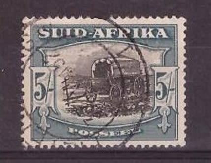 South Africa -Local Motives - Country name in Afrikaans 5Shillings