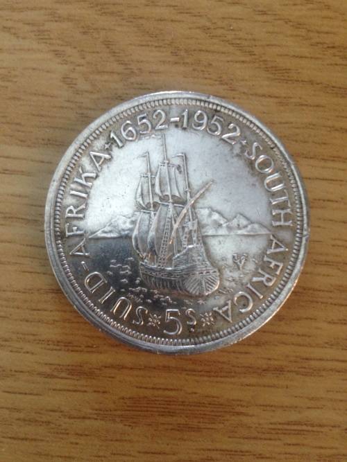 2X 5 SHILLINGS 1952