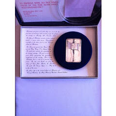 SPEED SERVICE R85\ 60,74g of.999 silver"RHODESIA 11/11/1968-1/9/1979--Raising of the Flag Me