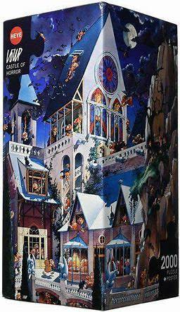Heye `Castle of Horror` 2 000 piece puzzle by Loup