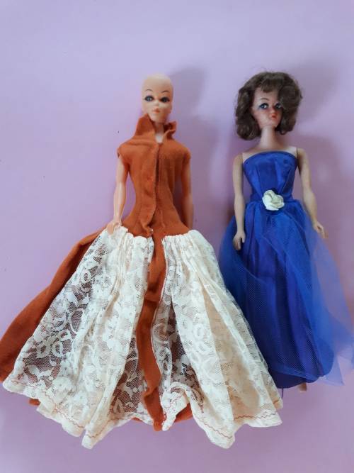 Vintage clone Barbie dolls