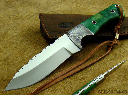 High Carbon Japanese 440C Steel HUNTING KNIFE