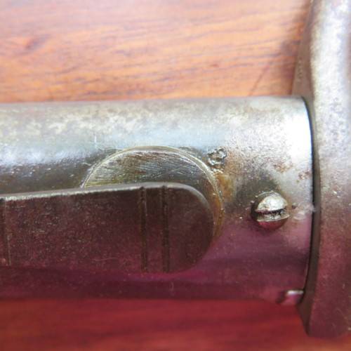 GERMAN MAUSER MODEL 1898 SAW-BACK BAYONET K.S. MARKINGS FOR KAISERLICHE SCHUTZTRUPPEN & USED IN GERM