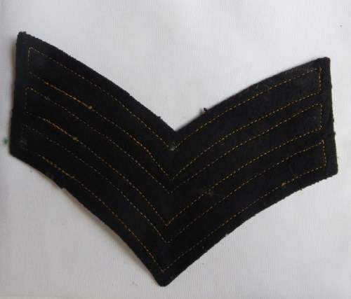 RHODESIAN BSAP RANK FOR SERGEANT-WINTER DRESS 1940'S-80