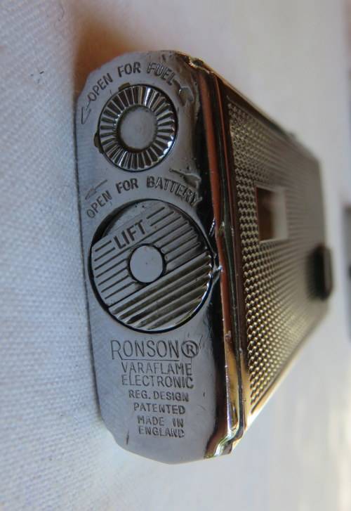 ORIGINAL RONSON ELECTRIC LIGHTER -WORKING CONDITION-NEEDS RE FUELING