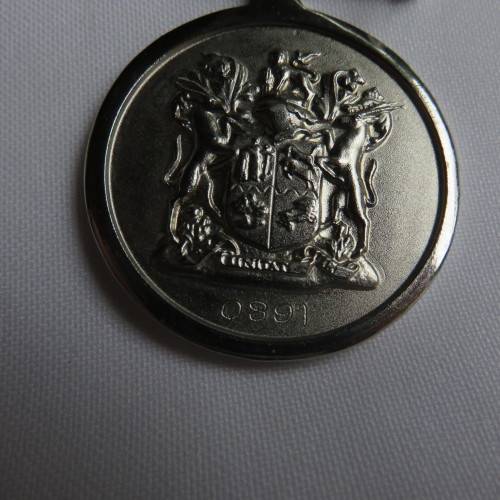 SA SERVICE MEDAL FULL SIZE TO FORMER MK/APLA MEMBERS WHO RENDERED SERVICE IN A MILITARY CAPACITY-NUM