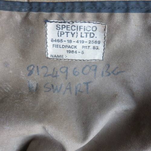 SADF PATTERN 83 LARGE RUCKSACK