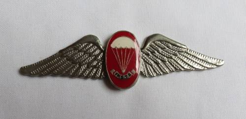 FREE FALL PARACHUTE FULL SIZE WING- NO LUGS