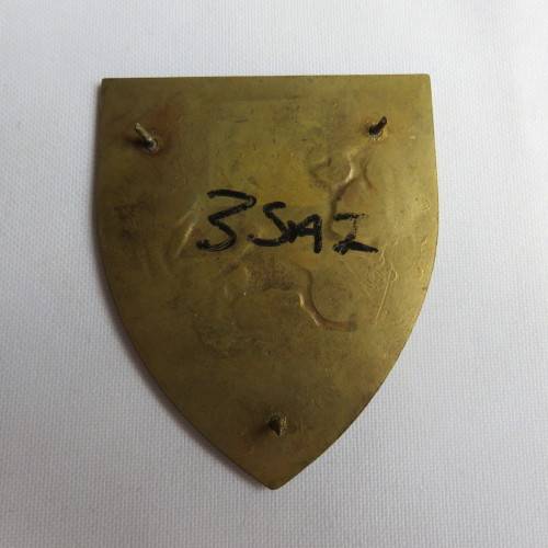 3 SA INFANTRY BATTALION FLASH-GOLD TYPE- 3 SHORTER PINS