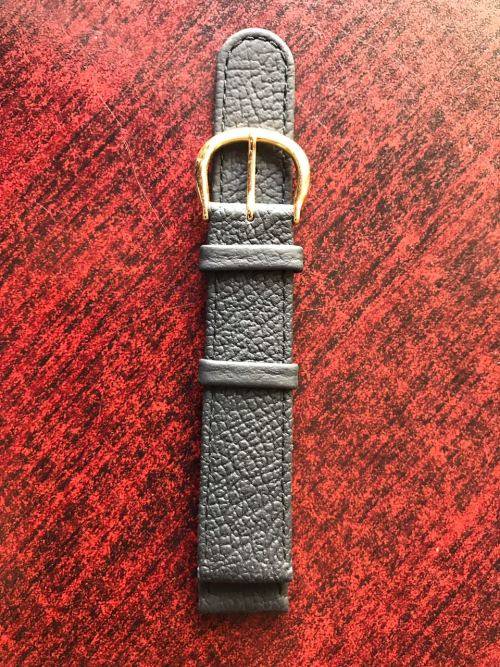 17 MM GENUINE LEATHER WATCH BAND -EXTENDED LENGTH 195MM