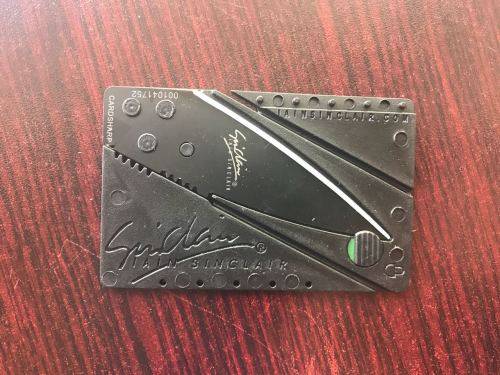 CARDSHARP CREDIT CARD FOLDING SAFETY KNIFE