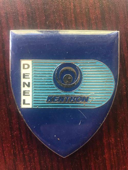 SOUTH AFRICAN KENTRON-DENEL SHOULDER FLASH- 3 PINS