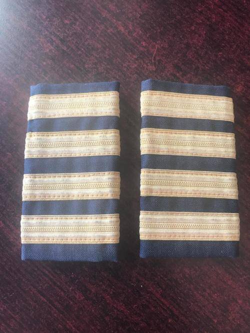 PILOTS SHOULDER BOARD PAIR