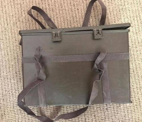 200 ROUND 7,62X51 MM AMMO HOLDER- PLASTIC-MEASURES 20X27CM -HEIGHT 20CM