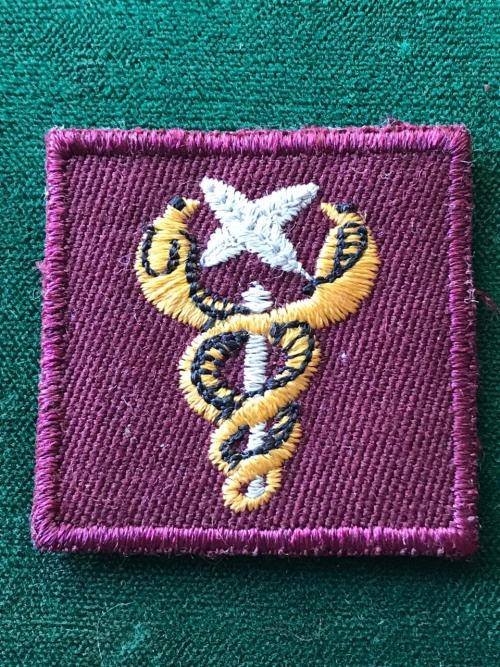 SA MEDICAL SUPPORT PERSONNEL EMBROIDERED BREAST BADGE