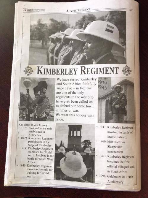 THE SIEGE OF KIMBERLEY-DE BEERS-1899-1900-71 PAGES-PUBLISHED FEBR 2000
