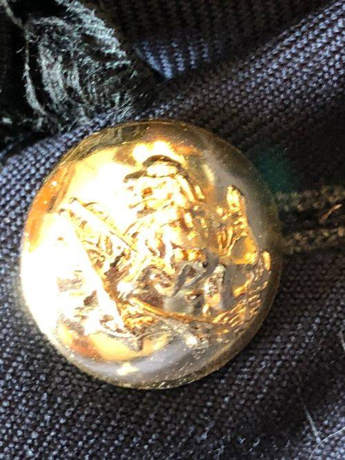 RHODESIA BSAP BLUES-JACKET AND TROUSERS-THE JACKET A SIZE MEDIUM-MEASURES 50 CM ARMPIT TO ARMPIT-THE