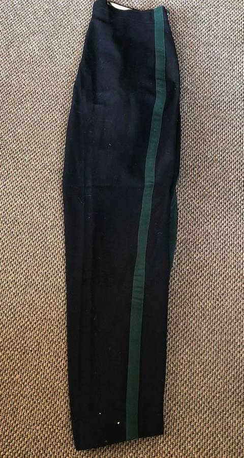 RHODESIA BSAP BLUES-JACKET AND TROUSERS-THE JACKET A SIZE MEDIUM-MEASURES 50 CM ARMPIT TO ARMPIT-THE