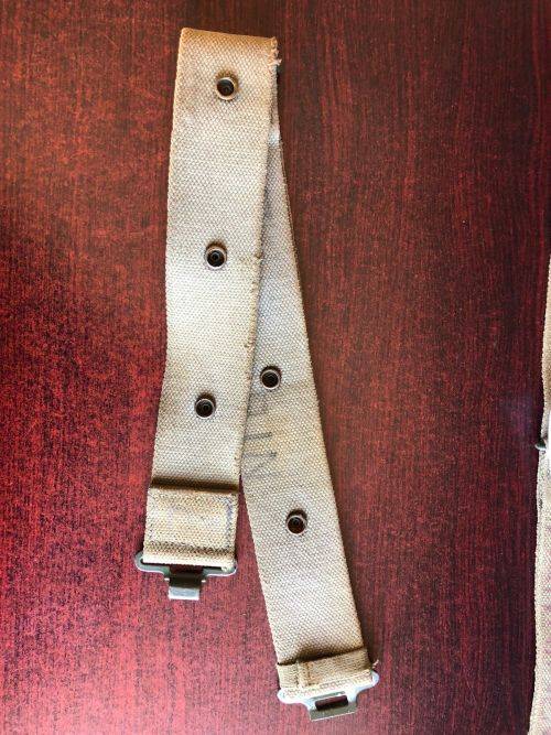 SADF BORDER WAR PERIOD PATTERN 73,WEBBING BELT-EXTENDED LENGTH-116CM-GOOD CONDITION