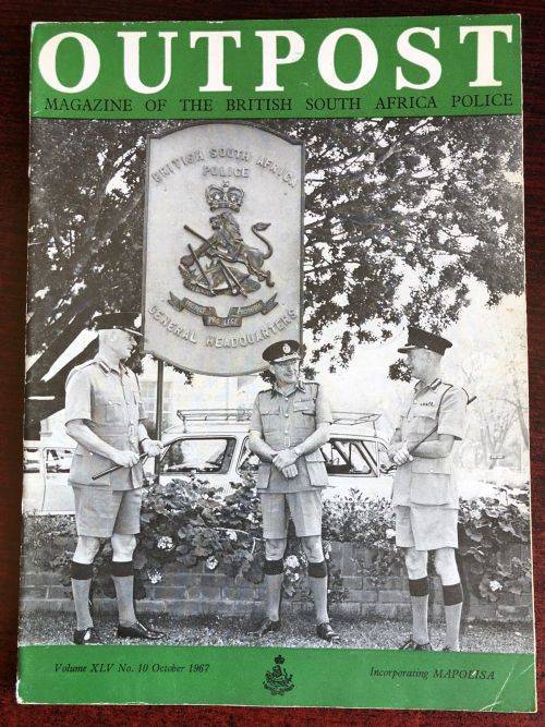 OUTPOST- RHODESIA BSAP-VOLUME XLV NO 10-  OCT 1967