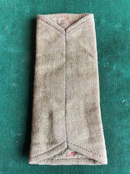 RHODESIA RANK SLIP-ON-WORN 1950`S