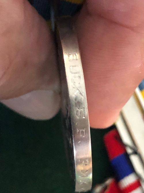 FULL SIZE WITH MINIATURES WW2 WITH KOREA MEDAL GROUP(1951) THE KOREA MEDAL NAMED TO BUCK S.P. PMX 80