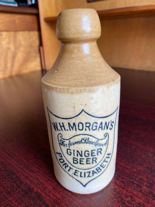 J. MEGREGORS-PORT ELIZABETH GINGER BEER BOTTLE-VERY GOOD CONDITION WITH NO DAMAGE