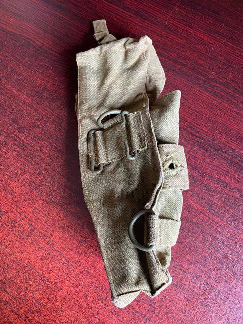 RHODESIA PATTERN 64 AMMO POUCH -MARKINGS ON THE INSIDE