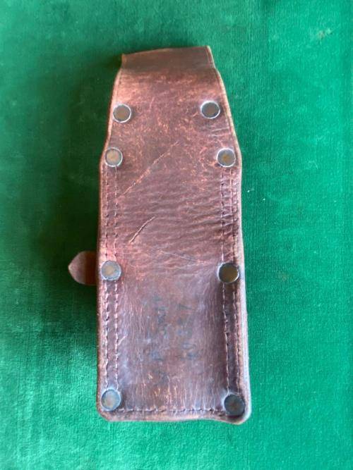 SOUTH AFRICAN LEATHER FROG FOR THE NO 1 BAYONET