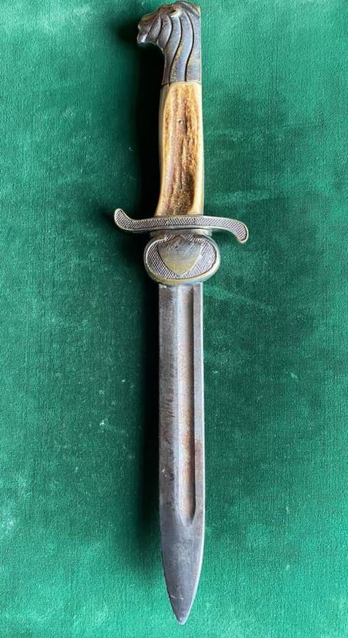 SWEDISH DRESS DAGGER MADE BY F.M. MATTSSON OF MARA-THESE DAGGERS APPEARED ON THE MARKET AROUND 1939