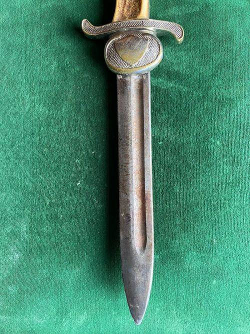 SWEDISH DRESS DAGGER MADE BY F.M. MATTSSON OF MARA-THESE DAGGERS APPEARED ON THE MARKET AROUND 1939