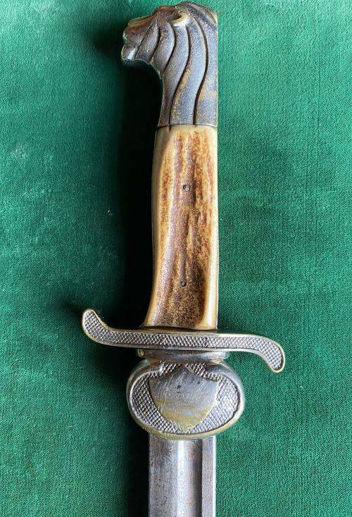 SWEDISH DRESS DAGGER MADE BY F.M. MATTSSON OF MARA-THESE DAGGERS APPEARED ON THE MARKET AROUND 1939
