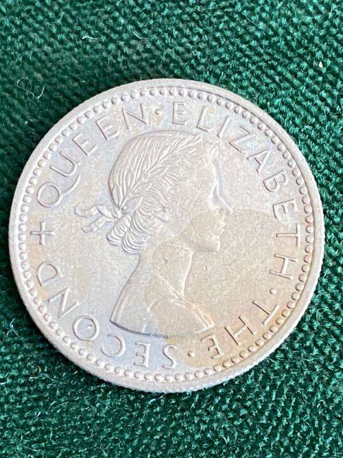RHODESIA & NYASALAND 1962 SIXPENCE