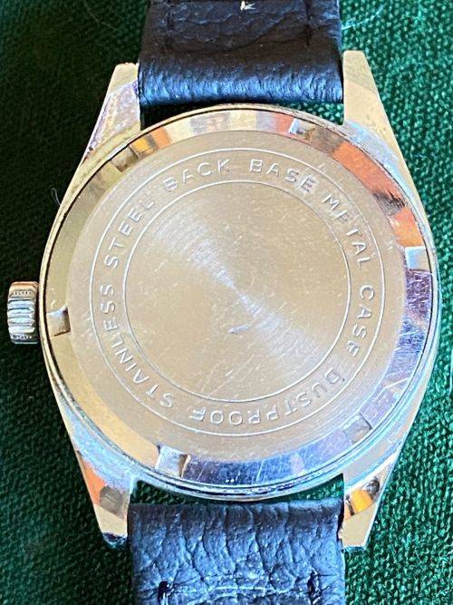 NELSON SUPERMASTER(1960`S) SWISS MADE GENTS WATCH-JEWELLED,WATERRPROOF ANTI MAGNETIC-RUNNING CONDITI