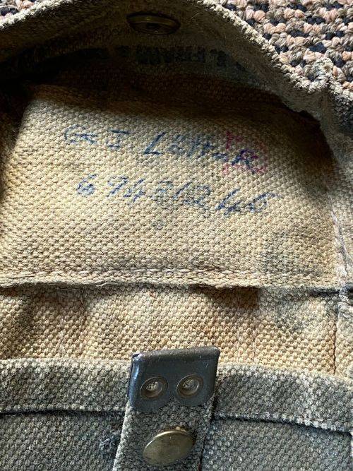 AUTHENTIC PAINTED ,BUSH WAR PERIOD RHODESIAN WEBBING AND RIFLE SLING-SOLD TOGETHER-4 ITEMS IN TOTAL-