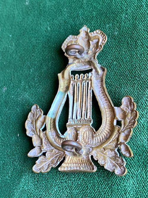 BOER WAR BRITISH ARMY BANDSMAN BADGE-2 LUGS-ORIGINAL
