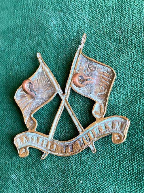 IMPERIAL LIGHT HORSE HEADRESS BADGE (LARGE)-WORN 1903-1913- 2 LARGE