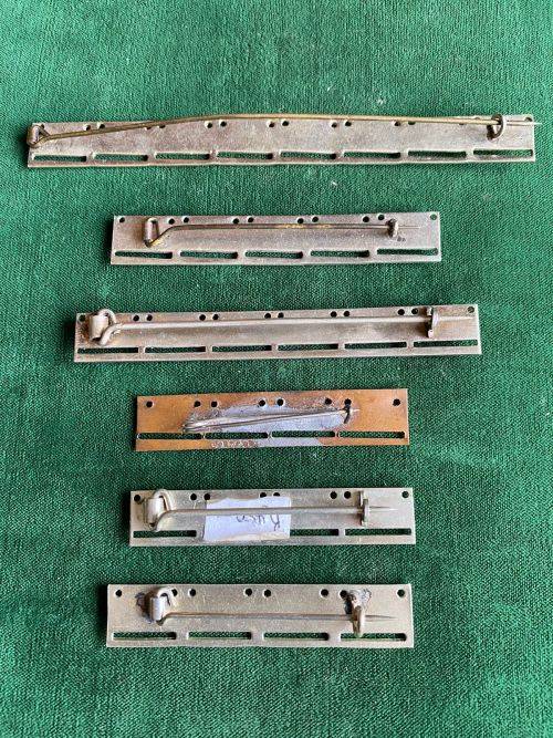 SELECTION OF FULL SIZE MEDAL RIBBON BARS- 6 IN TOTAL