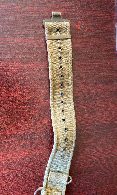 RHODESIAN PATTERN 63 WEBBING BELT-EXTENDED LENGTH 118 CM