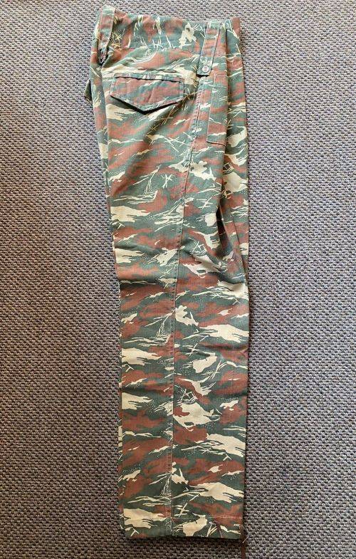 KOEVOET TROUSERS-A SIZE 33 WITH PIPE LENGTH OF 76CM-LABELLED AND DATED 1981-VERY GOOD CONDITION WITH
