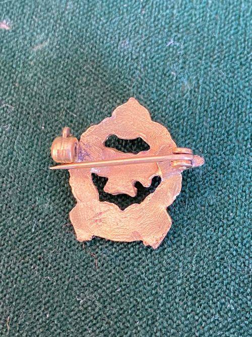 SAAF OFFICERS GILT,MESS DRESS COLLAR BADGE-WORN 1926-1959
