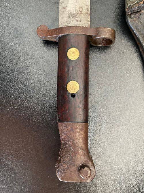 BRITISH 1888 BAYONET MK1 -SECOND PATTERN FOR THE LEE METFORD RIFLE