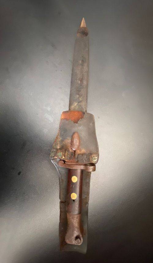 BRITISH 1888 BAYONET MK1 -SECOND PATTERN FOR THE LEE METFORD RIFLE