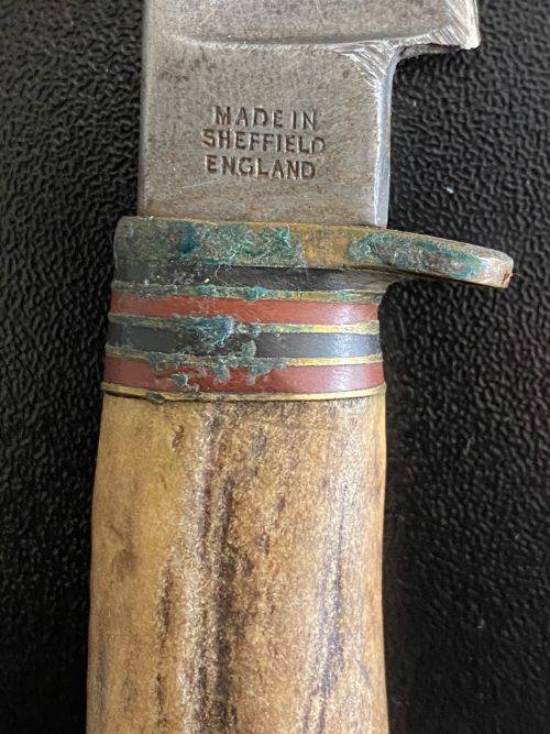 WILLIAM RODGERS-CUT MY WAY-SHEFFIELD ENGLAND-DAGGER-WITH ORIGINAL LEATHER SHEATH-TOTAL LENGTH 220 CM